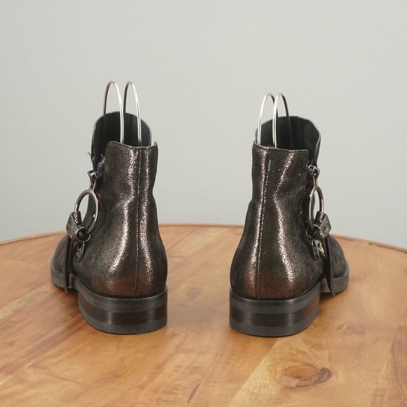 See By Chloe Metallic Ankle Boots - Picture 7 of 11